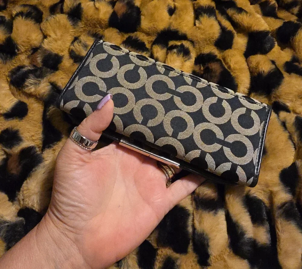 Coach signature jacquard